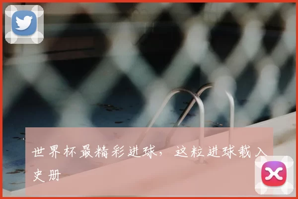 世界杯最精彩进球,这粒进球载入史册