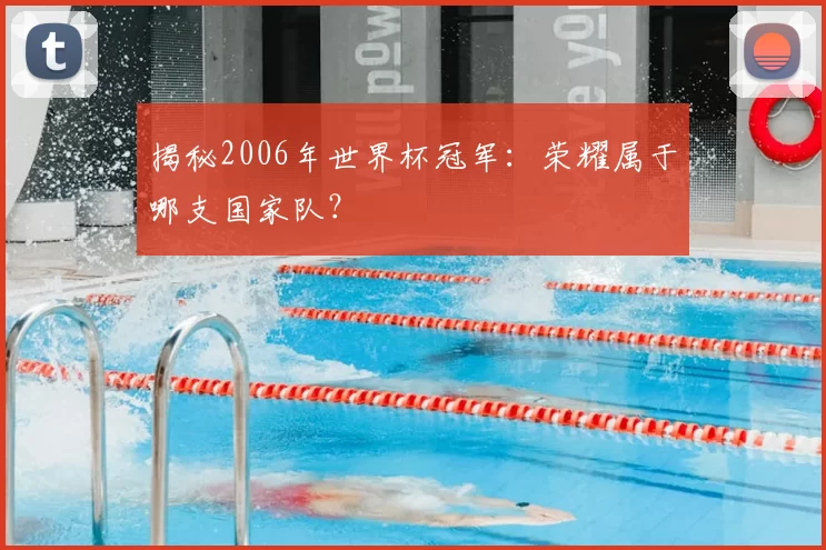 揭秘2006年世界杯冠军：荣耀属于哪支国家队？