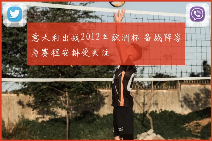 意大利出战2012年欧洲杯 备战阵容与赛程安排受关注
